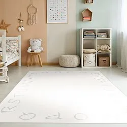 Tappeti per bambini - Alphabetic Border (bianco)