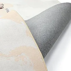 Tappeti per bambini - Animal Map (beige)