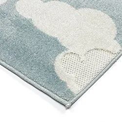 Tappeto per Bambini - Cloudy Sky (blu)