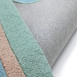 Tappeto per Bambini - Giraffe Hand Tufted Wool Premium (azzurro/multiplo)