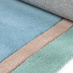 Tappeto per Bambini - Giraffe Hand Tufted Wool Premium (azzurro/multiplo)