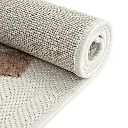 Tappeto per Bambini - Kind Lion (crema/marrone)