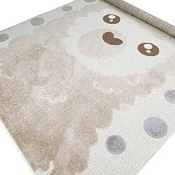Tappeto per Bambini - Kind Llama (crema/marrone)