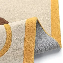 Tappeto per Bambini - Lion Hand Tufted Wool Premium (beige/multicolore)
