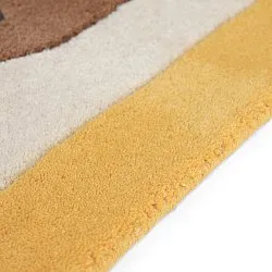 Tappeto per Bambini - Lion Hand Tufted Wool Premium (beige/multicolore)