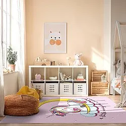Tappeti per bambini - Magical Unicorn (rosa)
