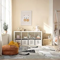 Tappeti per bambini - Piggyback Ride (grigio)