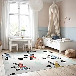 Tappeti per bambini - Plane Travel (multi)