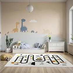 Tappeti per bambini - Safari road