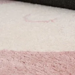 Tappeto per Bambini - Soft Bunny (rosa/crema)