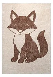 Tappeto per Bambini - Soft Fox (crema/marrone)