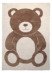 Tappeto per Bambini - Soft Teddybear (crema/marrone)