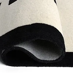 Tappeto per Bambini - Zebra Hand Tufted Wool Premium (beige/nero)