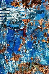 Tappeto Wilton - Rillo (blu)