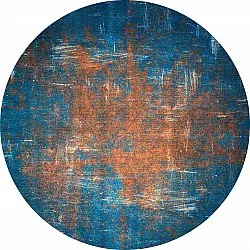 Tappeto rotondo - Tierzo (blu)
