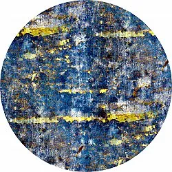 Tappeto rotondo - Estella (blu)