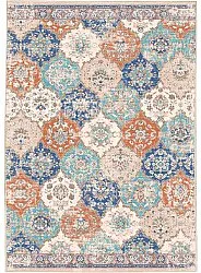 Tappeto Wilton - Bohemia (rosa/blu)
