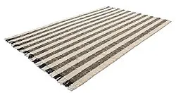 Tappeto in cotone - Hedda (nero)