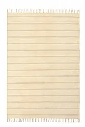 Tappeto di cotone - Helle (bianco sporco/grigio)