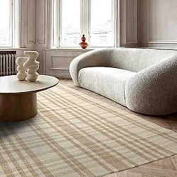 Tappeto di cotone - Husvik (beige)