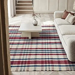 Tappeto di cotone - Husvik (crema/multicolore)