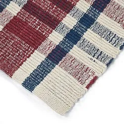 Tappeto di cotone - Husvik (crema/multicolore)
