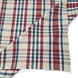 Tappeto di cotone - Husvik (crema/multicolore)