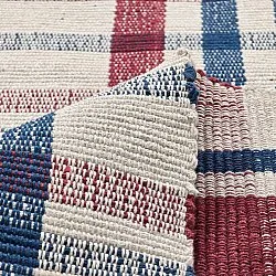 Tappeto di cotone - Husvik (crema/multicolore)
