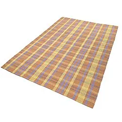 Tappeto di cotone - Husvik (corallo/multicolore)
