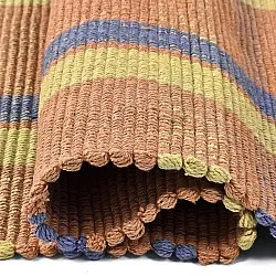 Tappeto di cotone - Husvik (corallo/multicolore)