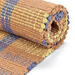 Tappeto di cotone - Husvik (corallo/multicolore)