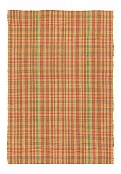 Tappeto di cotone - Husvik (senape/multicolore)