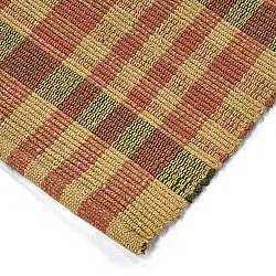 Tappeto di cotone - Husvik (senape/multicolore)