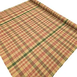 Tappeto di cotone - Husvik (senape/multicolore)