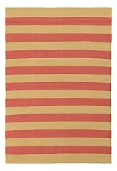 Tappeto di cotone - Nilo (giallo senape/terracotta)