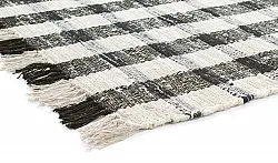 Tappeto in cotone - Noomi (nero)