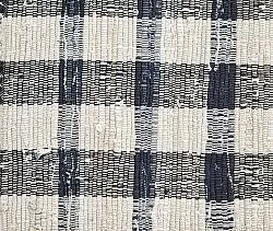 Tappeto in cotone - Noomi (nero)