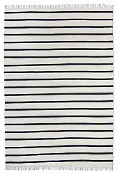 Tappeto di cotone - Helle (offwhite/nero)