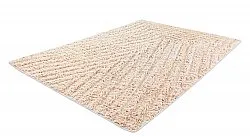 Tappeto A Pelo Lungo - Indra Natural Cotton Shaggy (beige)