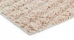 Tappeto A Pelo Lungo - Indra Natural Cotton Shaggy (beige)