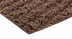 Tappeto A Pelo Lungo - Kendra Natural Cotton Shaggy (marrone)