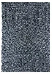 Tappeto A Pelo Lungo - Kendra Natural Cotton Shaggy (grigio/nero)