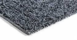 Tappeto A Pelo Lungo - Kendra Natural Cotton Shaggy (grigio/nero)