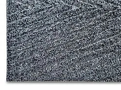Tappeto A Pelo Lungo - Kendra Natural Cotton Shaggy (grigio/nero)