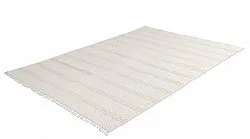 Tappeto di cotone - Lilje (bianco)