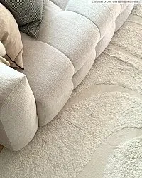 Tappeto A Pelo Lungo - Bonnie Natural Cotton Shaggy (offwhite)