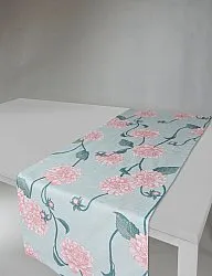 Tovaglie Runner - Alyssa (verde/rosa)