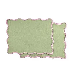 Tovaglietta confezione da 2 - Yrsa (verde)