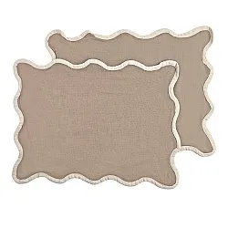Tovaglietta confezione da 2 - Yrsa (beige scuro)