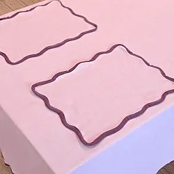 Tovaglietta confezione da 2 - Yrsa (rosa)